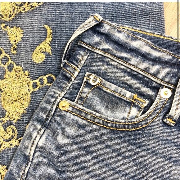 NWT true religion Billie embroidered ankle Jean - Picture 3 of 9